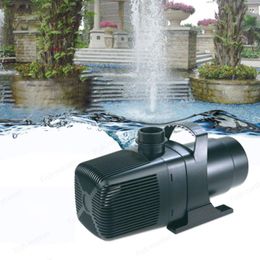 Pumps Fish pond water pump fountain large flow outdoor water circulation filter pump household submersible pump high head water pump