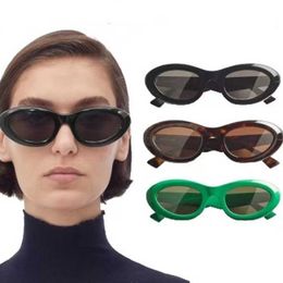 Bomb Round Sunglasses 1191 Womens Oval Frame Fashion Designer Sunglasses Acetate Classic Wahana Brown Women Small Frame Sunglasses Occhiali da sole