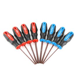 Screwdrivers H3 H4 H5 H6 Hex Screwdriver with Hole CR-V Flat Hexagon Screw Driver Hex Allen Key Bolt Driver Screw-driving Hand Tools 1 Piece 230508