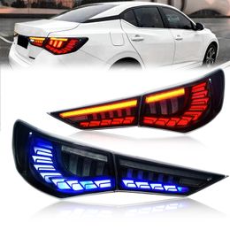 Full LED Taillight For NISSAN SYLPHY 20 20-20 22 LED Rear Brake Lights Fog Reverse Driving Taillights Turn Signal Upgrade