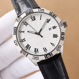 Watch Mens Watch 41mm Mechanical movement Wristwatches Leather Strap Sapphire Waterproof Wristwatch Business Couple Wristwatches