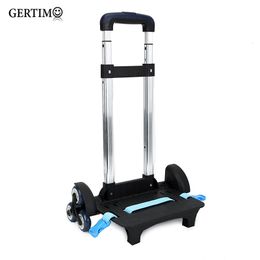 Bag Parts Accessories Kid Trolley Backpack Wheeled Bag School Bag Luggage For Children 26 Wheels Expandable Rod High Function Trolly 230506