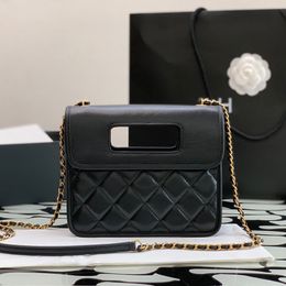 Designer Flap Bag Luxury Handbag Genuine Leather Crossbody Bag 20CM High Imitation Shoulder Bag With Box ZC039