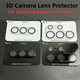 Full Cover Phone Camera Lens Tempered Glass 9H HD Clear protector Samsung Galaxy S23 Plus Ultra S22 S21 FE S20 Note 20 10