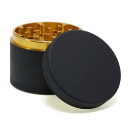 Smoking Pipes 4-layer internal golden Aluminium alloy external Macaron Colour smoke grinder