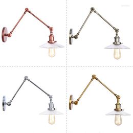 Wall Lamps Antique Bathroom Lighting Bed Lamp Living Room Decoration Accessories Dorm Decor Luminaire Applique Reading