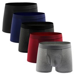 Underpants Men's Panties 5pcs/lot Underwear Men Boxers Cotton Shorts Boxershorts Home Underpants Men Underwear Boxer cuecas masculina 230508