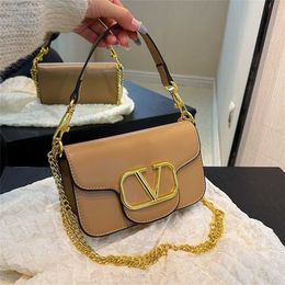 Cheap Purses on sale Letter One Shoulder Bag for Women New High end Commuter Versatile Classic Star Small Square Chain