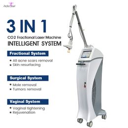 Fractional CO2 laser therapy carbon dioxide lazer peel machine skin rejuvenation facial resurfacing vaginal tightening treatment