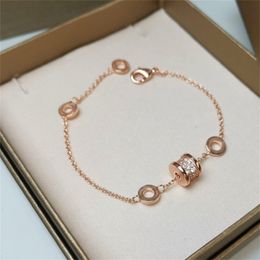 Fashion Charm Bracelets Designers Luxurys Rose Gold Letters Rings Necklaces For Womens Ladies Wedding Party Dress Gifts Jewellery