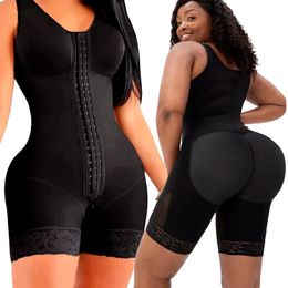 Women's Shapers Full Body Shapewear Compression Girdle Fajas Colombian Corrective Underwear Tummy Control Shaper Butt Lift Slim Corset Bodysuits 230508