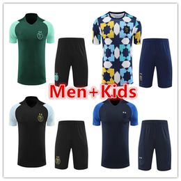 2023 2024 Algerie Algeria men and kids football training tracksuit soccer suit jerseys polos Short sleeve shorts kit 23 24 mens polo jersey sets jogging tracksuits