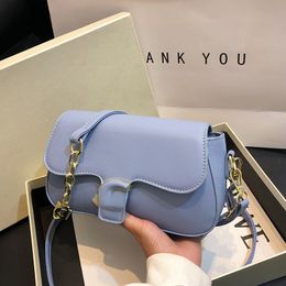 Classic Candy Colour Chain Messenger Bag Letter Women's Twist Lock Bags Factory Foreign Trade