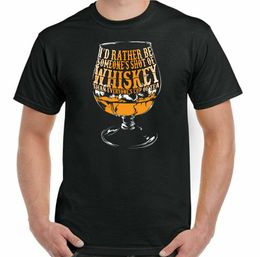 Men's T Shirts Wine T-Shirt Whisky Alcohol Humour S Of Mens Funny Party BBQ Malt Glass Comfortable Short Sleeve Casual Tops Leisure Shirt