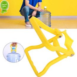 Thickened Water Lifter Plastic Bottle Handle Energy-saving Carrying Liftable Dual-purpose Bucket Lifter Yellow Blue Pp Material