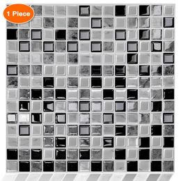 Wall Stickers Self Adhesive Waterproof Peel And Stick Tile Backsplash Home Decor Sticker MosaicWall StickersWall