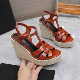 High Heels Women Sandals Metallic Laminate Leathers Middle High Heel Sandal Summer Wedding Shoe Dress Shoes Size 35-41