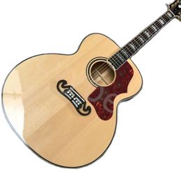 Lvybest The 43 "Jumbo Mould J200 model refers to playing acoustic acoustic guitar