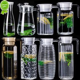 600ml/2000ml Plastic Stove Top Safe Heat Resistent Large Pitcher Kettle Hot and Iced Tea Water Juice Beverage