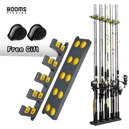 Fishing Accessories Booms WV4 Rod Holders Vertical Wall Rack Store Up to 10 s For Pole Holder Storage Tools 4 Colours 230508