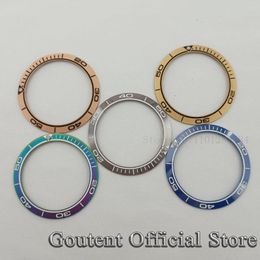 Watch Repair Kits Goutent 38mm 30.5mm Blue/Orange/Grey Ceramics Bezel Insert Fit 40mm Automatic For Men Ring Parts