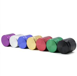 Smoking Pipes 40MM diameter aluminum alloy CNC four layer cigarette grinder spot foreign trade cigarette grinder