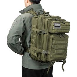 Backpacking Packs 50L Trekking Backpack Nylon Waterproof Outdoor Tactical Fishing Hunting Bag Militar Rucksacks Military Sports 3P P230508