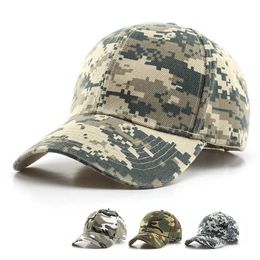 Snapbacks Digital Men Baseball Caps Army Tactical Camouflage Cap Outdoor Jungle Hunting Snapback Hat For Women Bone Dad Hat G230508