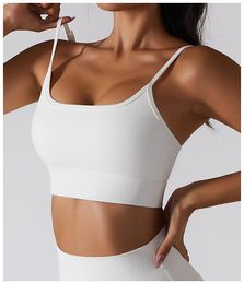 Yoga Outfit Square Neck Women Sport Bra Solid Female Fitness Crop Top Sostenes Deportivos Para Mujer Workout Tops