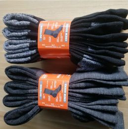 Sports Socks Mens Merino Wool Cycling Moisture Wicking Outdoor Hiking Cushion Crew Woolen Sock Thermal Warm Breathable