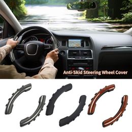 Steering Wheel Covers Car Cover Anti-Skid Gear Case With Spinner Auxiliary Aid Handle