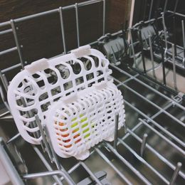 Organisation Dishwasher special small items cleaning basket kitchen tools accessories soaking box storage box