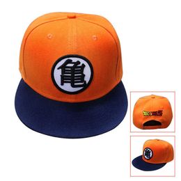 Snapbacks VORON 2020 new High quality Z Goku hat Snapback Flat Hip Hop caps Casual baseball cap for Men women birthday hat G230508