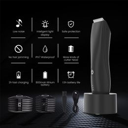 Hair Trimmer Professional Hair Clipper Rechargeable Beard Trimmer Hair Cutting Machine Electric Shaver For Body Hair Shaving Safety Razor 230508