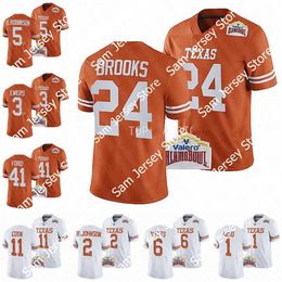 Ricky Williams Texas Longhorns College Football Trikot Alamo Bowl Jonathon Brooks Bijan Robinson Xavier Worthy Roschon Johnson Anthony Cook Hudson Kartentrikots