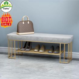 Storage Customise Colour Shoe Stool With Shoe Storage Rack Door Side Home Sofa Stool Ottoman Simple Living Room Rest Bench Sofa