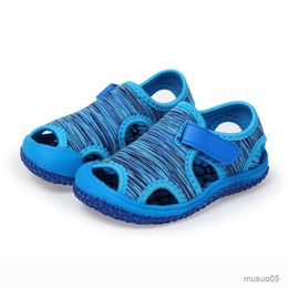 Sandals sandals Summer Kids Baby Girls Boys Non-slip Outdoor Soft Sole Hook Beach Sandals children sandals girls