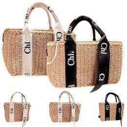 Womens mens Raffias totes Straw basket Beach Bag designer travel Shoulder luxury High quality shopping bags Crossbody weekend weave handbag Cross body clutch bags