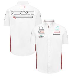 Men's T-shirts 2023 New F1 Shirts Formula 1 Racing Polo Shirt Summer Mens Sport Breathable Jersey Custom Team Uniform Workwear Casual T-shirt Ohjy