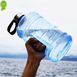 2.2l Portable Size Petg Large Capacity Water Bottle Training Sports Workout Drink Bottle Shaker Bottle with Handle Outdoor Gym