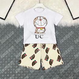 Childrens Clothing Sets Designer Baby Girls Clothes Set Kids Summer Short Sleeve PANTS Outdoor Casual T-Shirt Shorts Suit Fashion Brand Clothes