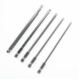 Screwdrivers 5pcs 150mm Magnetic Drill Screwdriver Set Bits Screw Driver Hex Shank Bit Imported Material S2 Ball Head Hand Tools 230508