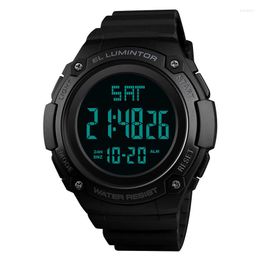 Wristwatches The Large Digital Watch Simple Trend Casual Youth Men's Luminous Multi-function Waterproof 50M Sport