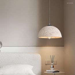 Pendant Lamps Nordic Simple Wabi Sabi Style E27 Led Lights Dining Room Retro Loft Hang Lamp Suspend Light Home Decor Fixtures