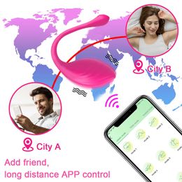 NXY Vibrators App Control Bluetooth Vibrator for Women Clitoris Stimulator Wireless Remote Dildo Love Egg Sex Toys Female Adults 230508