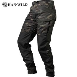 Men's Pants Men Outdoor Tactical Hunting Military Cloth Army Camouflage Cargo Knee Reinforced Durable