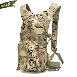 Backpacking Packs Military Hydration Backpack Tactical Assault Outdoor Hiking Hunting Climbing Riding Army Bag Cycling Backpack Water Bag P230508