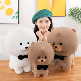 23cm Super Soft Fill Plush Toy Big Eyed Bear Toy Stuffed Sleeping Pillow Birthday Gift for Boys and Girls
