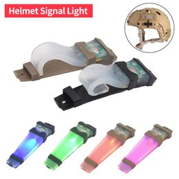 100pcs Tactical FMA Helmet Safety Flashing Light Survival Signal Light Waterproof Lamp Outdoor Equipment for Hunting Hiking Cycling