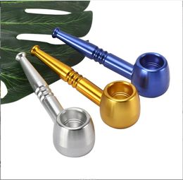 Smoking Pipes Hot selling metal pipe, men's detachable cleaning metal pipe, creative tea pot, cigarette holder, pipe